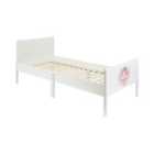 Kids White Single Bed - Ballerina
