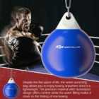 Costway Water Punching Bag With Water Injector And Hanging Accessories-blue