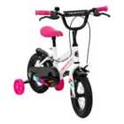 Huffy So Sweet 12-inch Single Speed Gloss White Children's Bike (22075W)