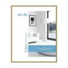 Nielsen Classic Aluminium Picture Frame 40X50Cm With Float Glass And Push And Turn Clips - Polished Gold