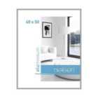 Nielsen Classic Aluminium Picture Frame 40X50Cm With Float Glass And Push And Turn Clips - Polished Silver