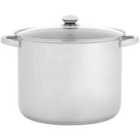 Judge Essentials, 28cm Glass Lid Stockpot, 13L
