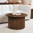 Birlea Axel Round Fluted Coffee Table