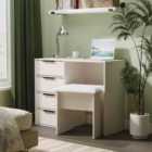 Welcome Furniutre Hirato 4 Drawer Vanity - Ready Assembled