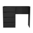 Welcome Furniutre Hirato 4 Drawer Vanity - Ready Assembled