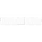 Safetots Premium Multi Panel Room Divider, Up To 370Cm Wide, White, 70Cm Tall, Flexible Barrier With Door For Baby And Toddler