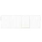 Safetots Premium Extra Tall Room Divider, Up To 298Cm Wide, White, 105Cm Tall, Multi Panel Barrier For Baby And Toddler