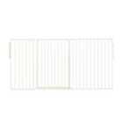 Safetots Premium Extra Tall Room Divider, Up To 200Cm Wide, White, 105Cm Tall, Multi Panel Barrier For Baby And Toddler