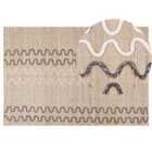 Beliani Rug SOGUT Beige 140x200 cm Jute