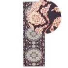 Beliani Rug ARITAS Black 80x240 cm