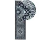 Beliani Rug VADKADAM Grey 80x300 cm