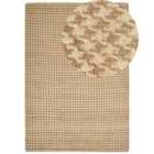 Beliani Rug ARAPTEPE Beige 160x230 cm Jute