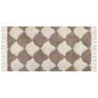 Beliani Rug SINOP Beige 80x150 cm Cotton