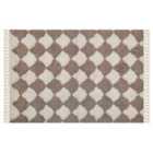 Beliani Rug SINOP Beige 140x200 cm Cotton