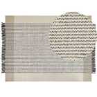 Beliani Rug DIVARLI Beige 160x230 cm Wool