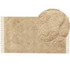Beliani Rug SANLIURFA Sand Beige 80x150 cm Cotton