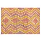 Beliani Rug CANAKKALE Multicolour 140x200 cm Cotton