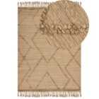 Beliani Rug HANDERE Beige 200x300 cm Jute