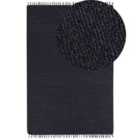 Beliani Rug SINANKOY Black 200x300 cm Jute