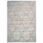 Beliani Rug GWANI Beige 160x230 cm Viscose