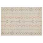 Beliani Rug DISPUR Beige 140x200 cm Cotton