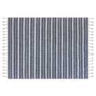 Beliani Rug BADEMLI Dark Blue 160x230 cm