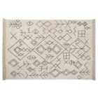 Beliani Rug SOMEK Beige 160x230 cm Cotton