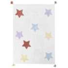 Beliani Kids Rug MEREVI Multicolour 140x200 cm Cotton