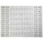 Beliani Rug SIBI White 300x400 cm