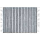 Beliani Rug BADEMLI Light Grey 160x230 cm