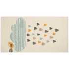 Beliani Kids Rug BLANG Beige 80x150 cm Cotton