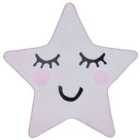 Beliani Kids Rug SIRIUS Pastel Pink 120x120 cm