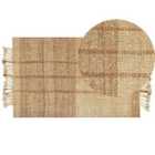Beliani Rug KARKIN Beige 80x150 cm Jute