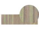 Beliani Rug TALPUR Light Green 80x300 cm Jute