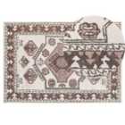 Beliani Rug TOMARZA Multicolour 140x200 cm Wool