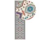 Beliani Rug HACILAR Multicolour 80x300 cm