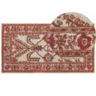 Beliani Rug ADILCEVAZ Red 80x150 cm Wool