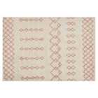 Beliani Rug BUXAR Beige 140x200 cm Cotton