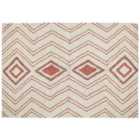 Beliani Rug KASTAMONU Beige 160x230 cm Cotton