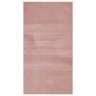Beliani Faux Fur Rug MIRPUR Pink 80x150 cm