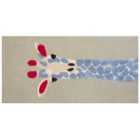 Beliani Kids Rug SAKUBO Multicolour 80x150 cm Cotton