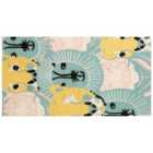 Beliani Kids Rug TUTUT Multicolour 80x150 cm Cotton