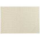 Beliani Rug MASTUNG Beige 160x230 cm Wool