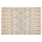 Beliani Rug KADAPA Beige 140x200 cm Cotton