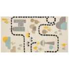 Beliani Kids Rug SAZAK Multicolour 80x150 cm Cotton