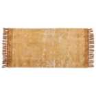 Beliani Rug HANLI Orange 80x150 cm Viscose