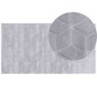 Beliani Faux Fur Rug THATTA Grey 80x150 cm