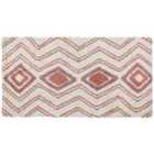 Beliani Rug KASTAMONU Beige 80x150 cm Cotton