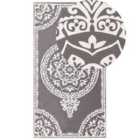 Beliani Outdoor Rug KOHIMA Grey 80x150 cm