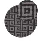 Beliani Outdoor Rug AJMER Black ? 160 cm